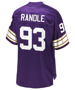 John Randle Minnesota Vikings Nfl Pro Line Retired Team Player Jersey - Purple