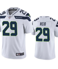 John Reid 29 Seattle Seahawks White Vapor Limited Jersey
