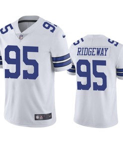 John Ridgeway 95 Dallas Cowboys White Vapor Limited Jersey