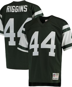 John Riggins New York Jets Mitchell & Ness Retired Player Legacy Replica Jersey - Green Nfl