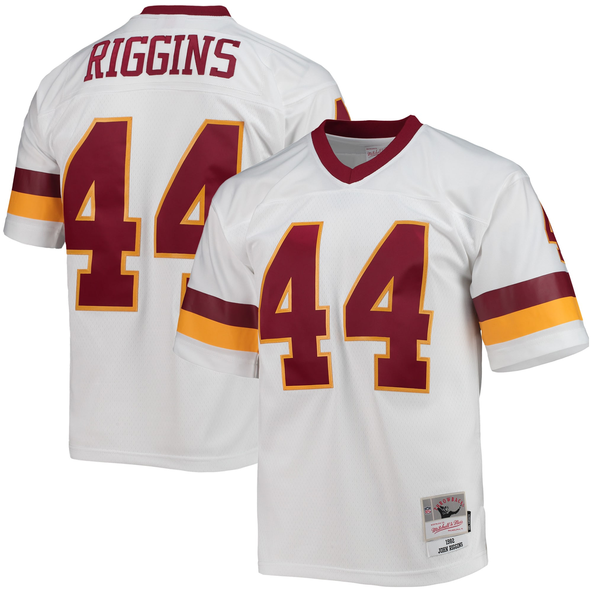 John Riggins Washington Football Team Mitchell & Ness 1982 Legacy Replica Jersey - White Nfl