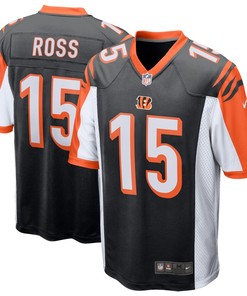 John Ross Iii Cincinnati Bengals Nike Game Jersey - Black