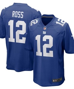 John Ross New York Giants Game Player Jersey - Royal Nfl