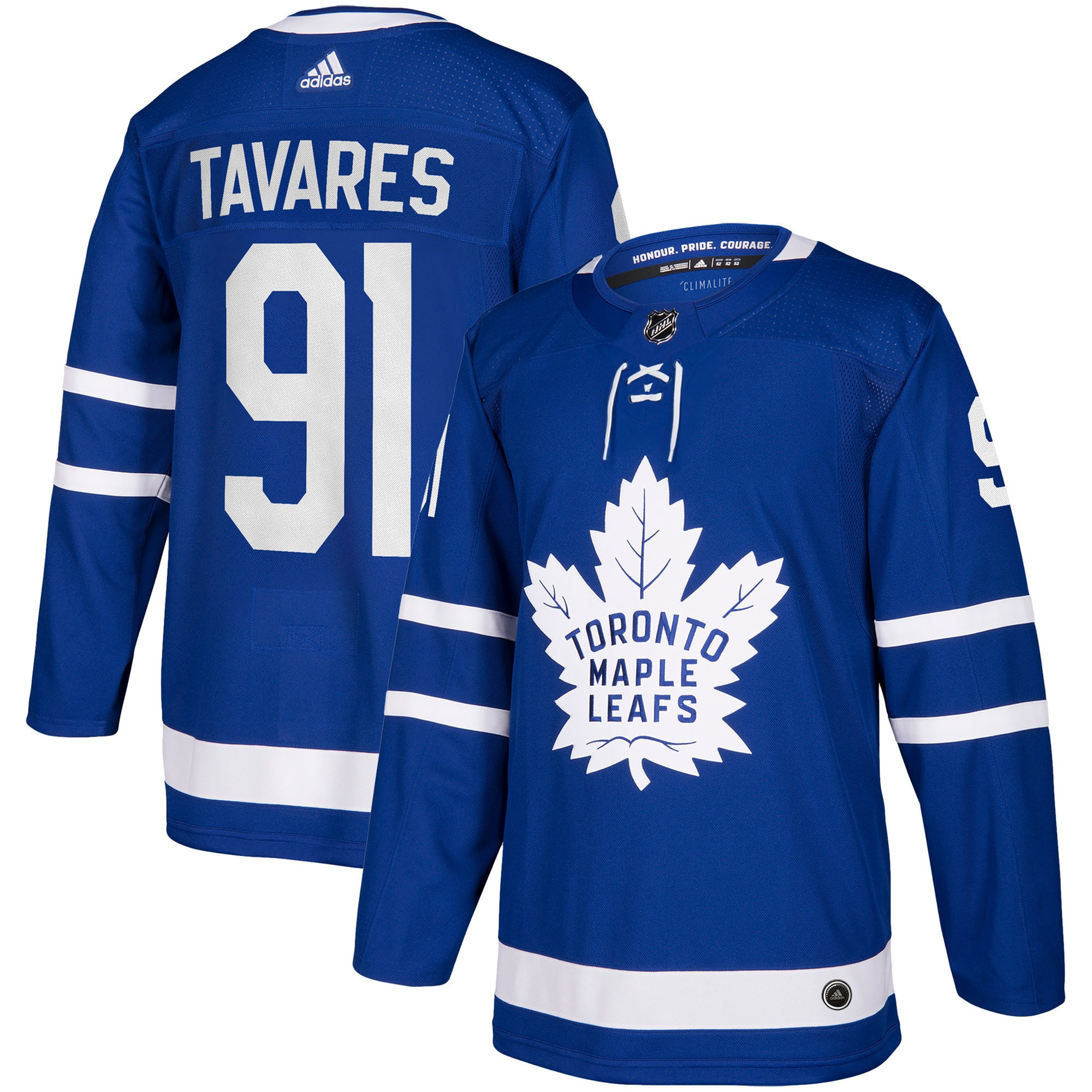 John Tavares Toronto Maple Leafs Adidas Home Authentic Player Jersey - Blue Nhl
