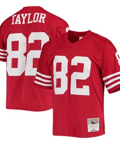 John Taylor San Francisco 49ers Mitchell & Ness 1990 Legacy Replica Jersey - Scarlet Nfl
