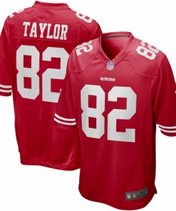 John Taylor San Francisco 49ers Nike Game Retired Player Jersey - Scarlet
