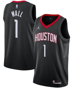 John Wall Houston Rockets Jordan Brand 2020/21 Swingman Jersey - Statement Edition - Black Nba