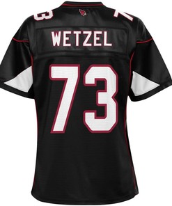John Wetzel Arizona Cardinals Nfl Pro Line Womens Alternate Player Jersey - Black