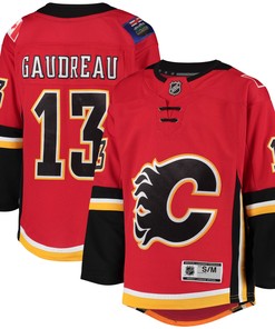 Johnny Gaudreau Calgary Flames 2020/21 Alternate Premier Player Jersey - Red Nhl