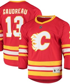 Johnny Gaudreau Calgary Flames 2020/21 Home Replica Player Jersey - Red Nhl