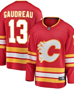 Johnny Gaudreau Calgary Flames Fanatics Branded Alternate Breakaway Player Jersey - Red Nhl