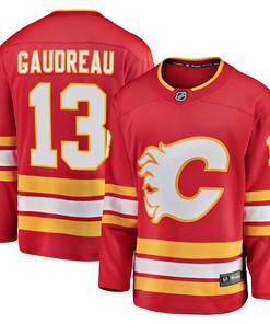Johnny Gaudreau Calgary Flames Fanatics Branded Home 2020/21 Premier Breakaway Player Jersey - Red Nhl