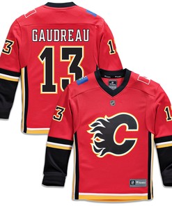 Johnny Gaudreau Calgary Flames Fanatics Branded Replica Player Jersey - Red Nhl
