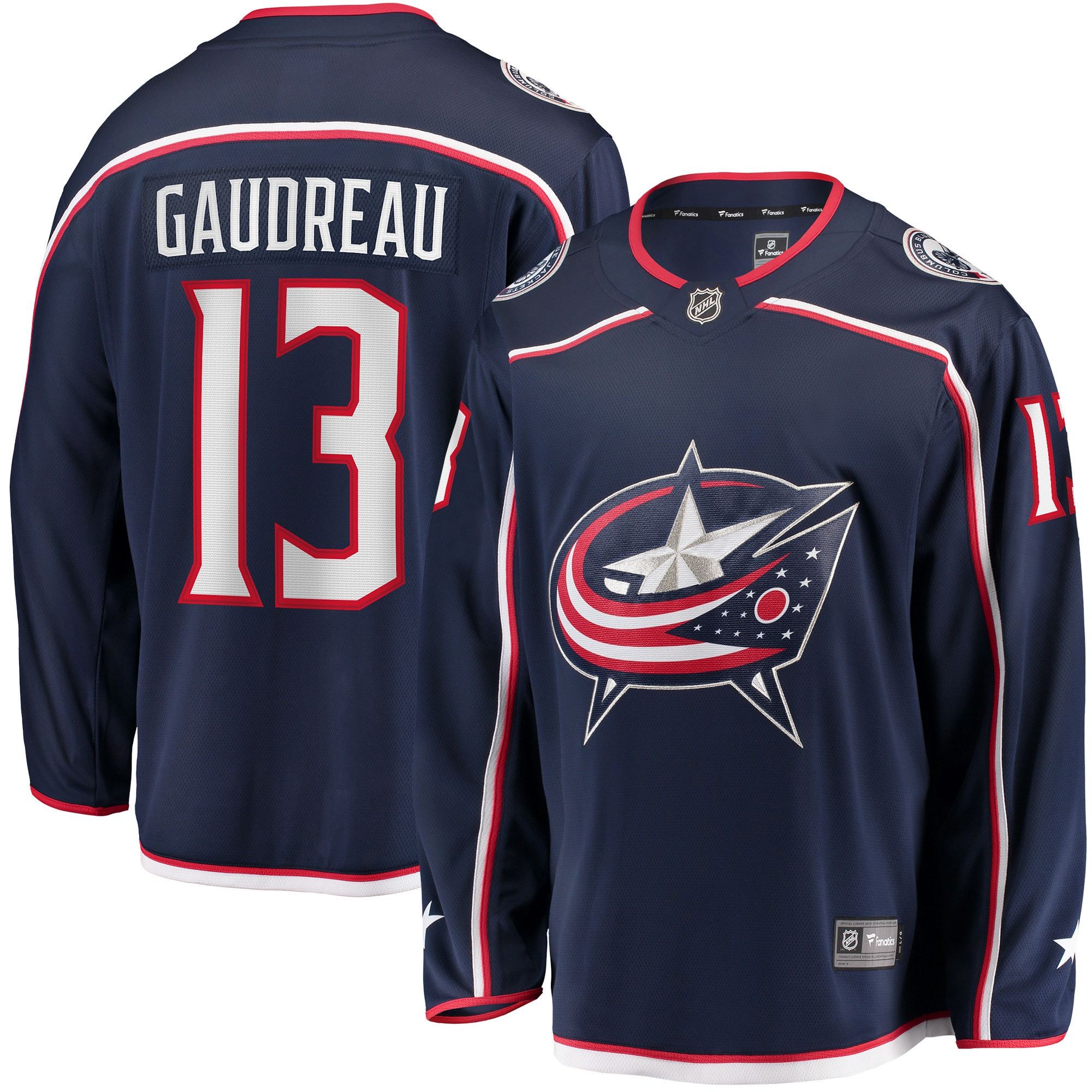 Johnny Gaudreau Columbus Blue Jackets Fanatics Branded 2022 Breakaway Player Jersey - Navy Nhl