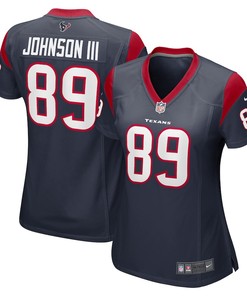 Johnny Johnson III Houston Texans Women's Game Player Jersey - Navy