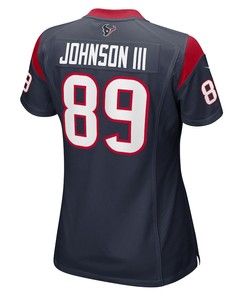 Johnny Johnson III Houston Texans Women's Game Player Jersey - Navy