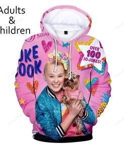 Jojo Siwa Joke Book 3D Hoodie Zip Hoodie