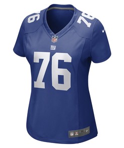 Jon Feliciano New York Giants Women's Game Player Jersey - Royal