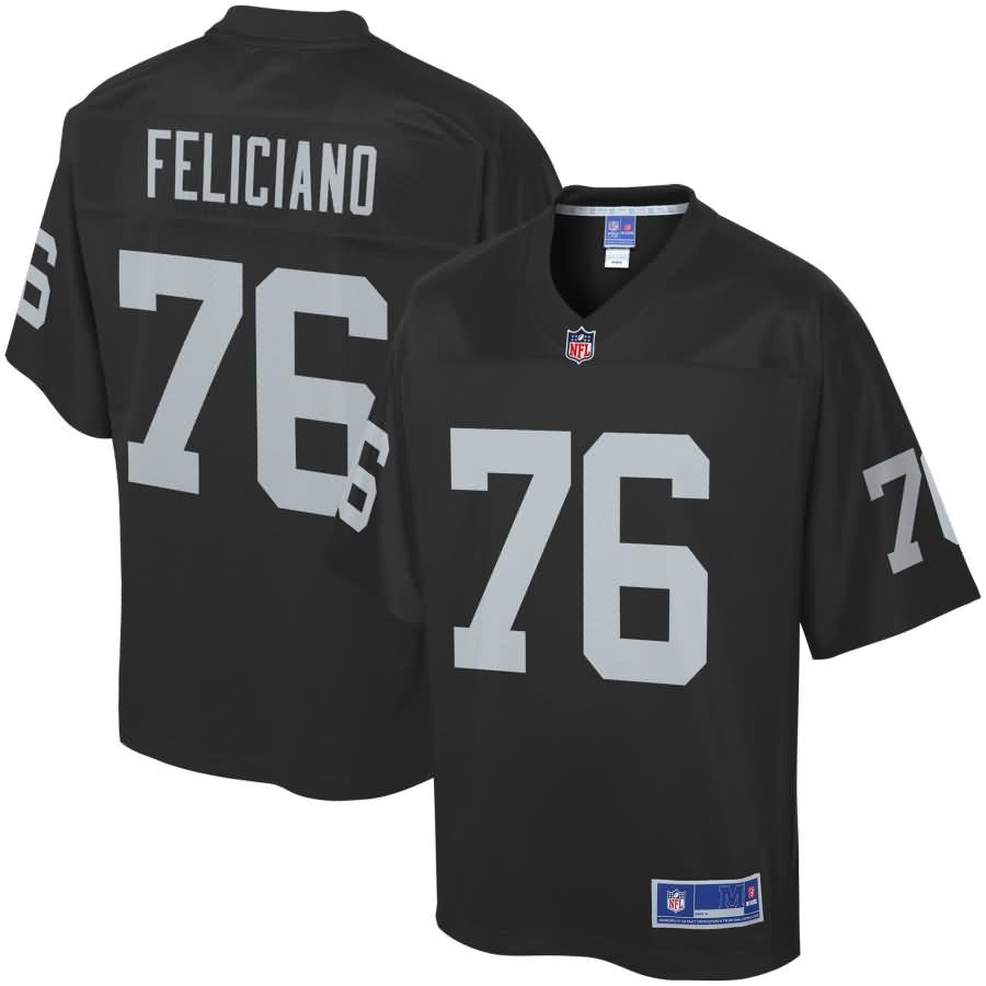 Jon Feliciano Oakland Raiders Nfl Pro Line Player Jersey - Black
