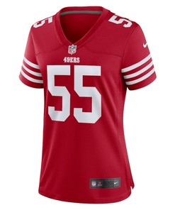 Jon Feliciano San Francisco 49ers Women's Player Game Jersey - Scarlet