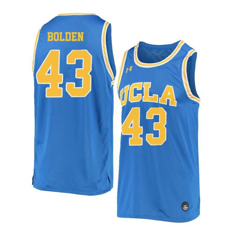 Jonah Bolden 43 UCLA Bruins Retro Elite Basketball Men Jersey - Blue