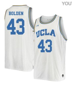 Jonah Bolden 43 UCLA Bruins Retro Elite Basketball Youth Jersey - White