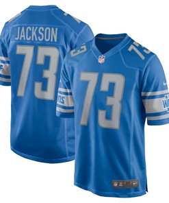 Jonah Jackson Detroit Lions Game Jersey - Blue Nfl