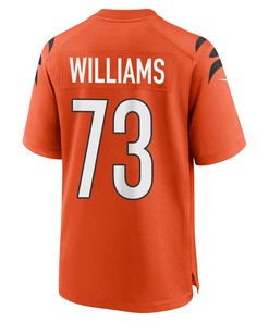 Jonah Williams 73 Cincinnati Bengals Super Bowl LVII Champions Men Alternate Game Jersey - Orange