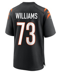 Jonah Williams 73 Cincinnati Bengals Super Bowl LVII Champions Men Game Jersey - Black