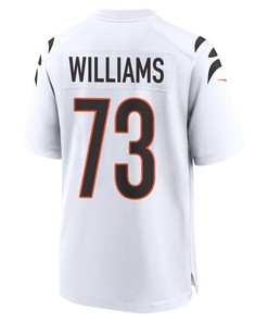 Jonah Williams 73 Cincinnati Bengals Super Bowl LVII Champions Men Game Jersey - White