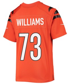 Jonah Williams 73 Cincinnati Bengals Super Bowl LVII Champions Youth Alternate Game Jersey - Black