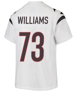 Jonah Williams 73 Cincinnati Bengals Super Bowl LVII Champions Youth Game Jersey - White