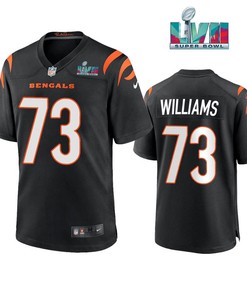 Jonah Williams 73 Cincinnati Bengals Super Bowl LVII Men Game Jersey