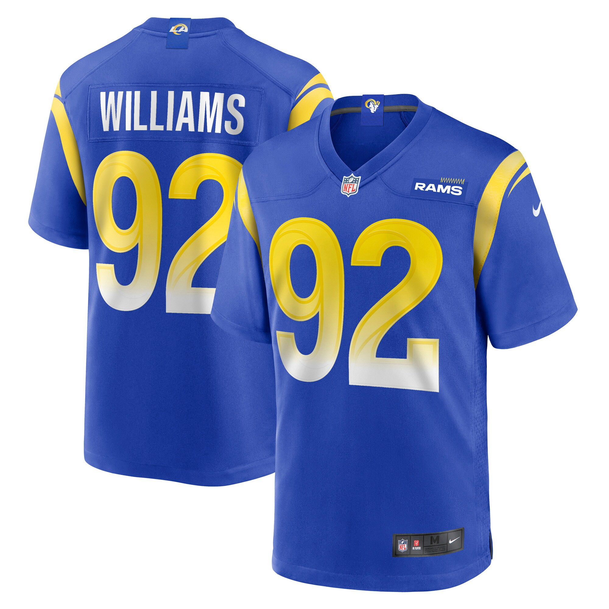 Jonah Williams Los Angeles Rams Game Player Jersey - Royal Nfl