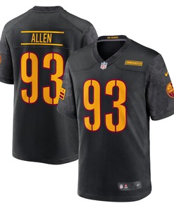 Jonathan Allen 93 Washington Commanders Alternate Game Player Jersey - Black
