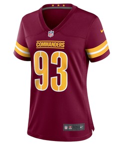 Jonathan Allen Washington Commanders Women's Player Game Jersey - Burgundy