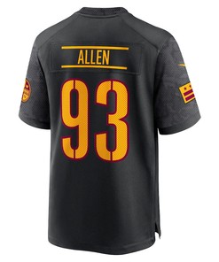 Jonathan Allen Washington Commanders Youth Alternate Game Jersey - Black