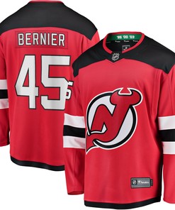 Jonathan Bernier New Jersey Devils Fanatics Branded Breakaway Player Jersey - Red Nhl