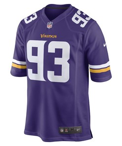 Jonathan Bullard Minnesota Vikings Game Player Jersey - Purple