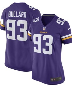 Jonathan Bullard Minnesota Vikings Women's Game Player Jersey - Purple