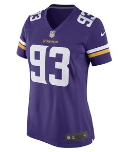 Jonathan Bullard Minnesota Vikings Women's Game Player Jersey - Purple