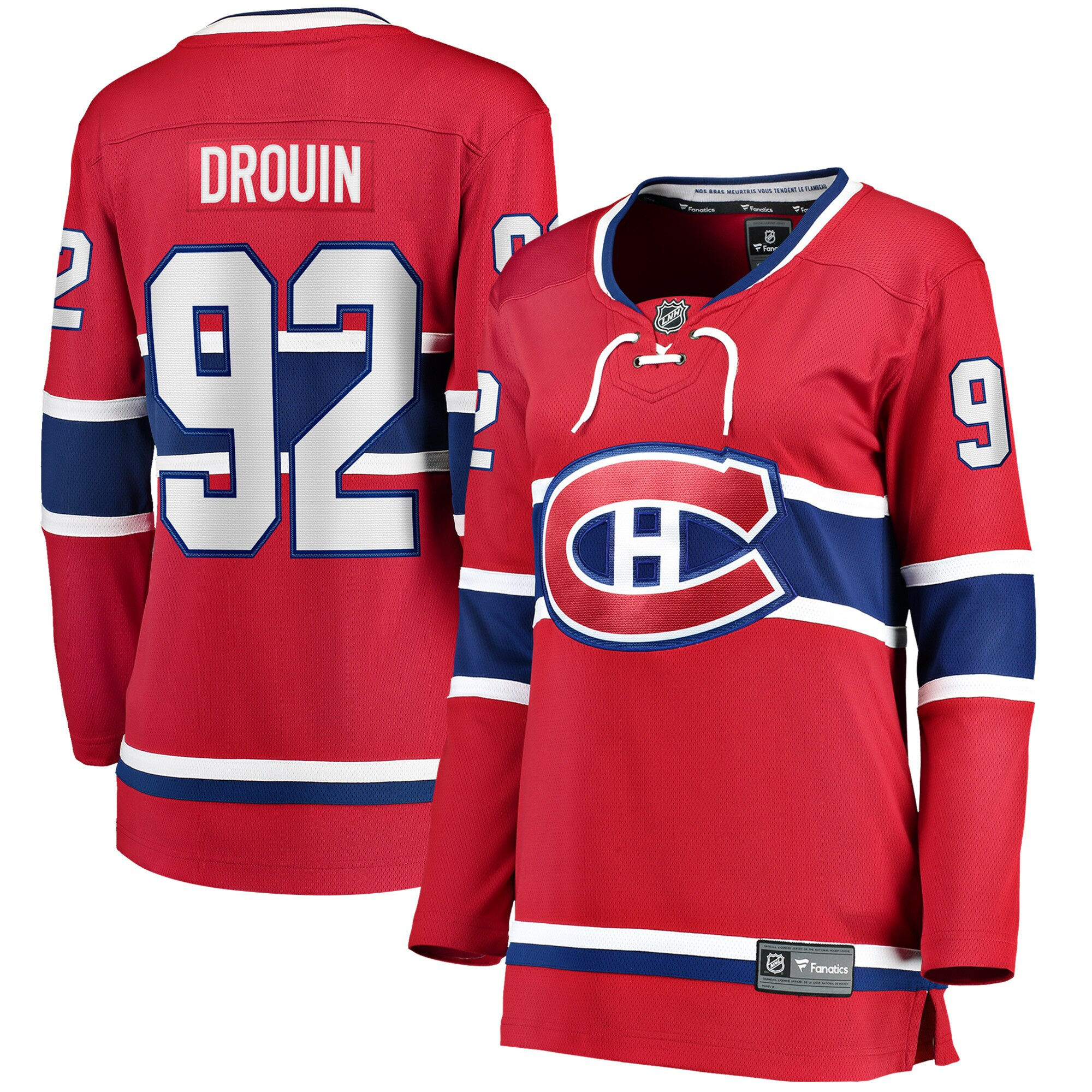 Jonathan Drouin Montreal Canadiens Fanatics Branded Womens Home Breakaway Player Jersey - Red Nhl