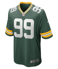 Jonathan Ford 99 Green Bay Packers Game Player Jersey - Green
