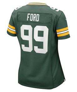 Jonathan Ford Green Bay Packers Women's Player Game Jersey - Green