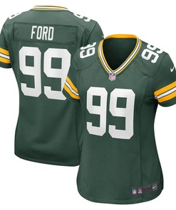 Jonathan Ford Green Bay Packers Womens Player Game Jersey - Green Nfl