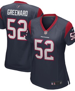 Jonathan Greenard Houston Texans Womens Game Jersey - Navy Nfl