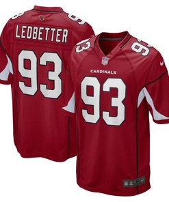 Jonathan Ledbetter Arizona Cardinals Game Jersey - Cardinal Nfl