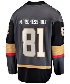 Jonathan Marchessault 81 Vegas Golden Knights 2023 Stanley Cup Champions Patch Alternate Breakaway Player Jersey - Black