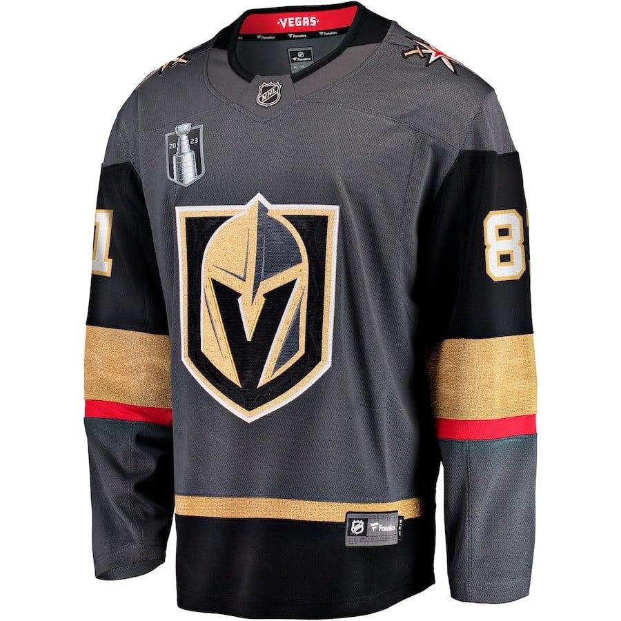 Jonathan Marchessault 81 Vegas Golden Knights 2023 Stanley Cup Final Alternate Breakaway Player Jersey - Black