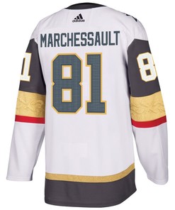 Jonathan Marchessault 81 Vegas Golden Knights Stanley Cup 2023 Final Patch Away Breakaway Men Jersey - White